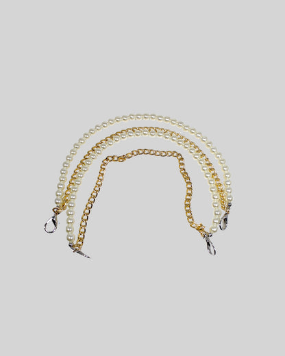 CHAIN PEARL/ORO